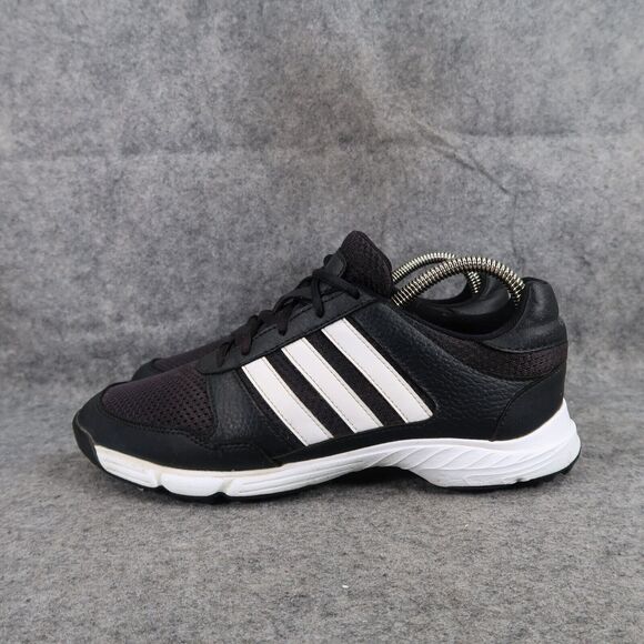 Adidas Shoes Mens 7 Golf Sneaker Tech Response Sport Athletic Black White Spiked main image 8